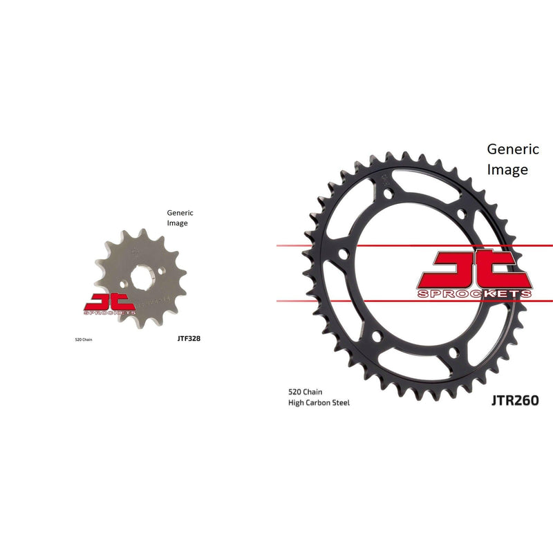 Load image into Gallery viewer, Front and Rear Steel Sprocket Kit for OffRoad HONDA XL250R 1984-1987