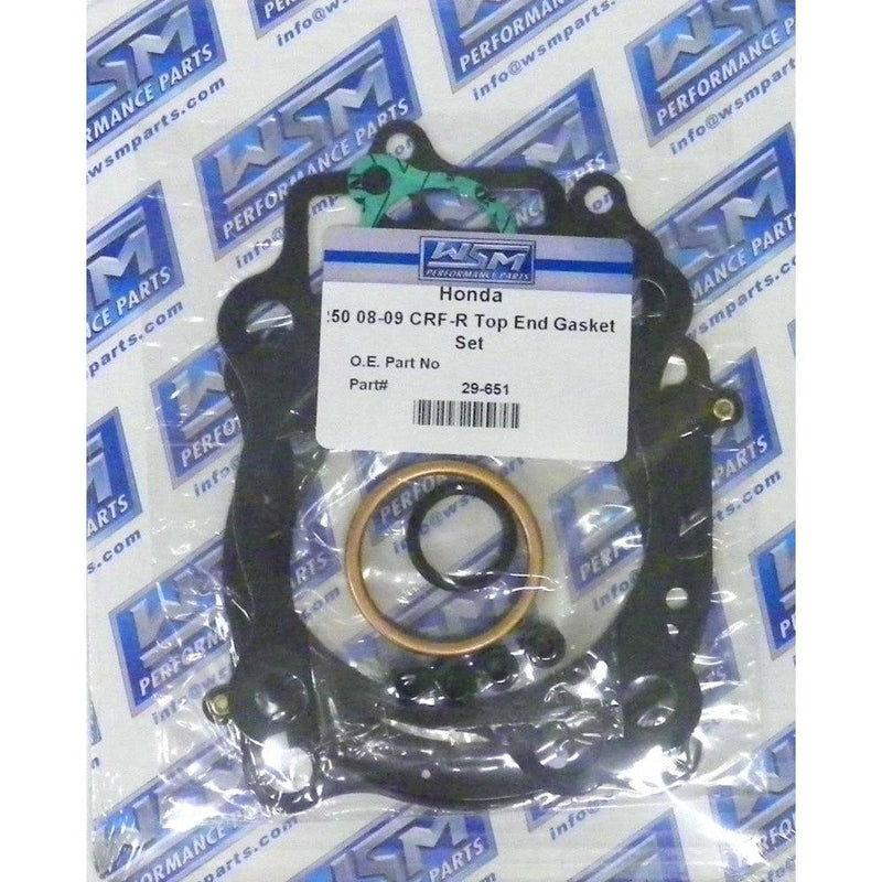 Load image into Gallery viewer, WSM Top End Gasket Kit For Honda 250 CRF-R 08-09 29-651