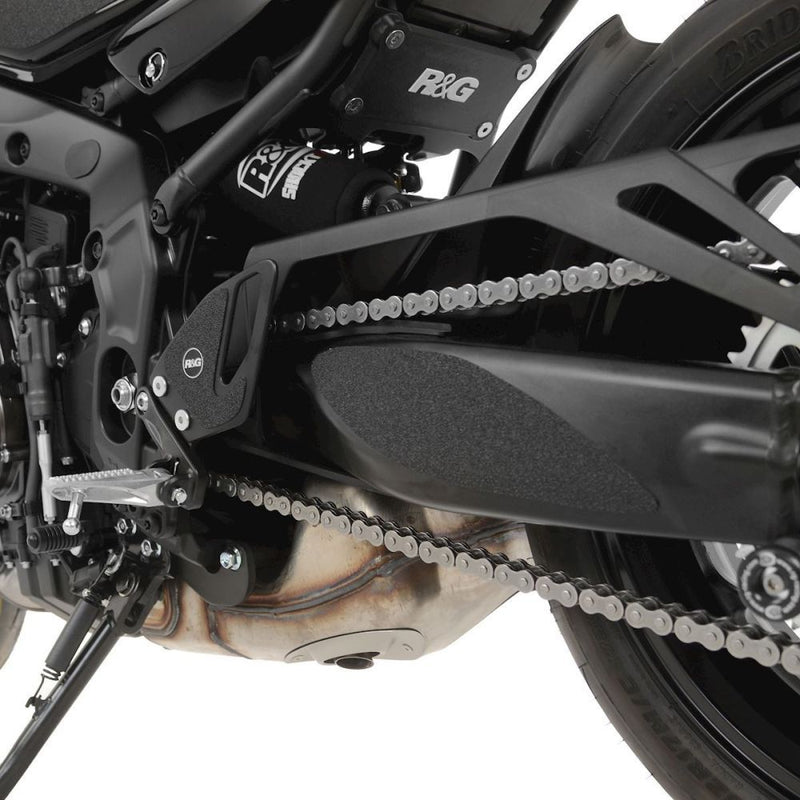 Load image into Gallery viewer, R&G Racing Black Boot Guard Kit For 2022-2023 Yamaha XSR900 EZBG914BL