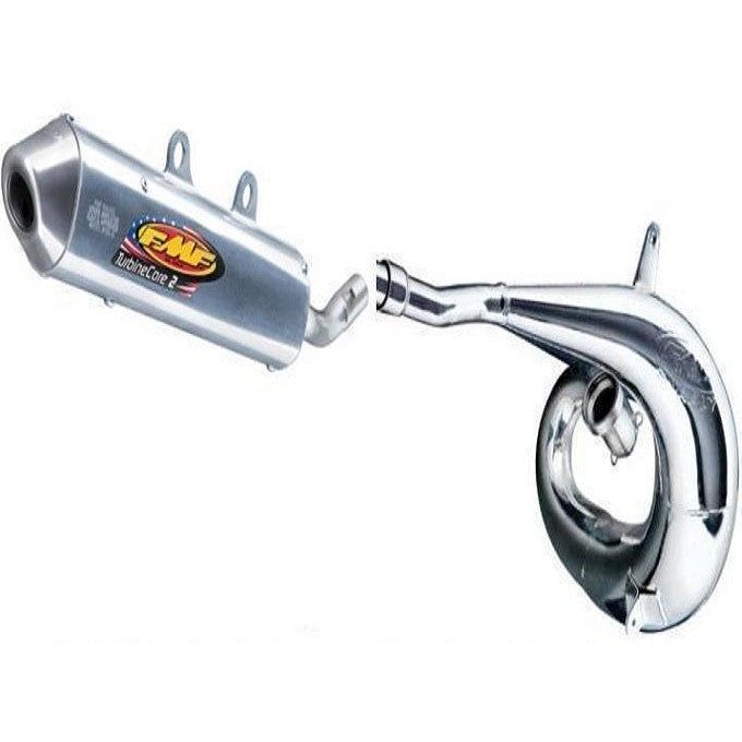 Load image into Gallery viewer, FULL FMF GNARLY PIPE EXHAUST AND TURBINECORE 2 SILENCER EXHAUST 2017 KTM 250 300