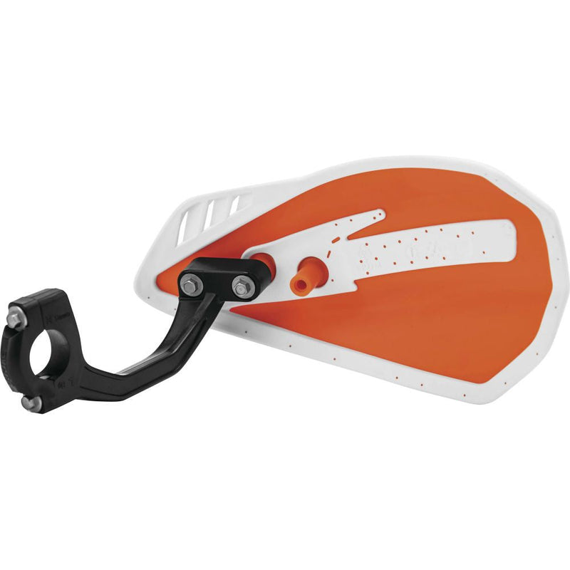 Load image into Gallery viewer, Cycra Cyclone Handguards Orange/White - 1CYC-0056-203