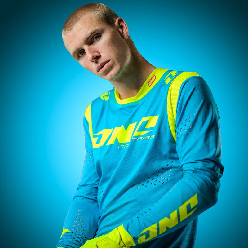 Load image into Gallery viewer, Motocross Jersey 242 One Industries X197 Daytona Blue Motocross Jersey