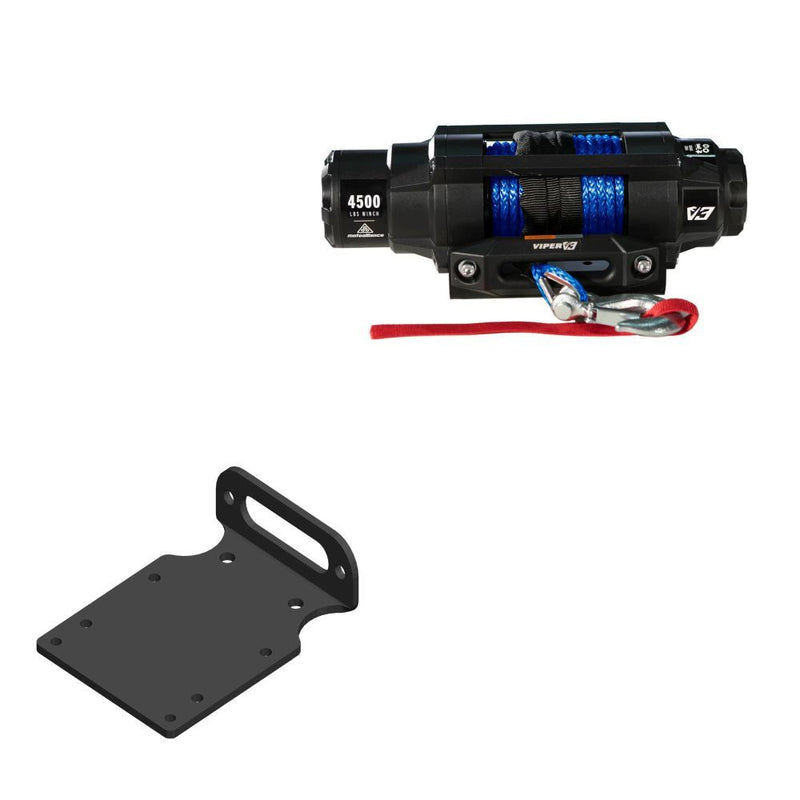 Load image into Gallery viewer, Viper 4500lbs V3 Winch Blue Rope With Mount For Textron Wildcat XX 2018-2019