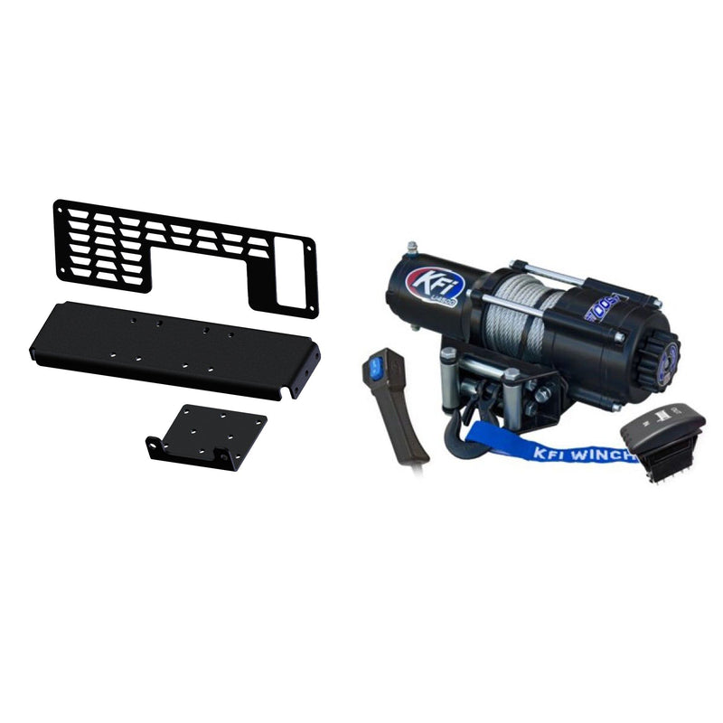 Load image into Gallery viewer, KFI Winch Kit For Polaris 500 Ranger Full-Size 2x4 2001-2008