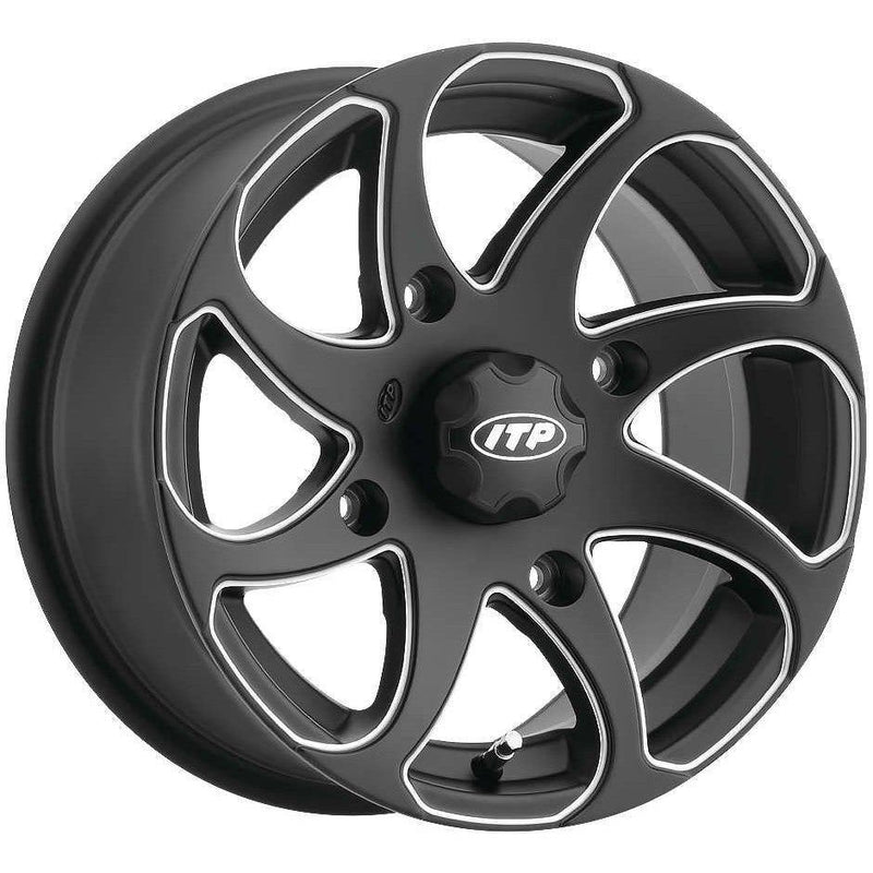 Load image into Gallery viewer, ITP Twister Wheel Black 14x7 4/156 5+2 1422329727BR