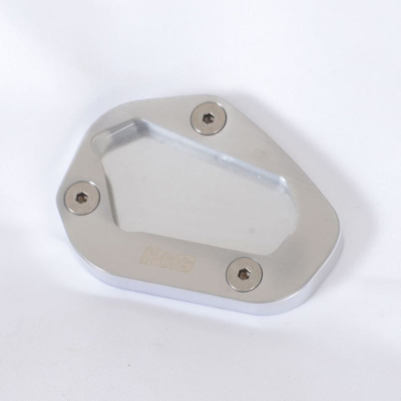 Load image into Gallery viewer, R&G Racing Silver Kickstand Shoe For 2011-2013 Triumph Tiger 800