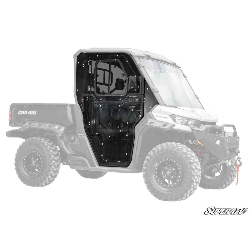 Load image into Gallery viewer, SuperATV Can-Am Defender Convertible Cab Enclosure Doors DOOR-CA-DEF-003-72