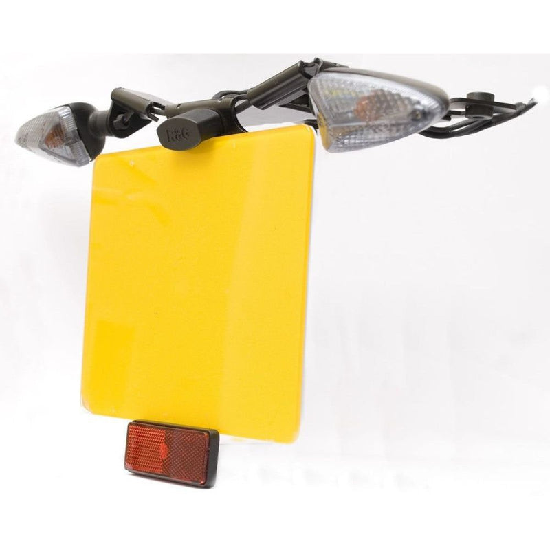 Load image into Gallery viewer, R&G Racing Black Reflector Extender Kit For 2013-2018 Aprilia Caponord 1200