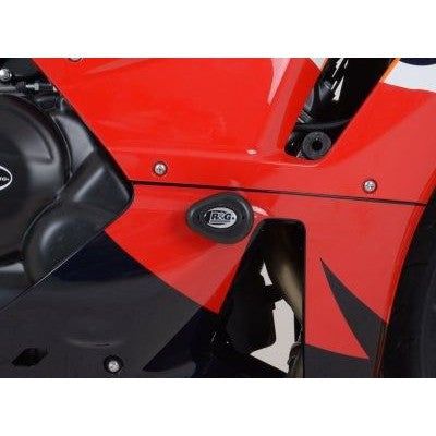 Load image into Gallery viewer, R&G Racing Black Aero Style Crash Protection Bobbins For 2013-2024 Honda CBR600RR