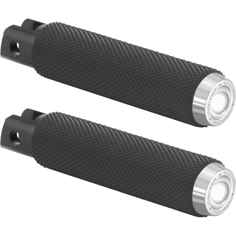 Load image into Gallery viewer, Rough Crafts Footpegs Driver Chrome