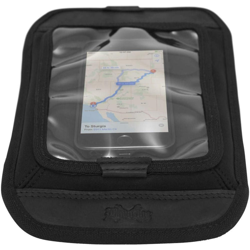 Load image into Gallery viewer, Burly Brand Voyager Tank Pad Black - B15-1011B