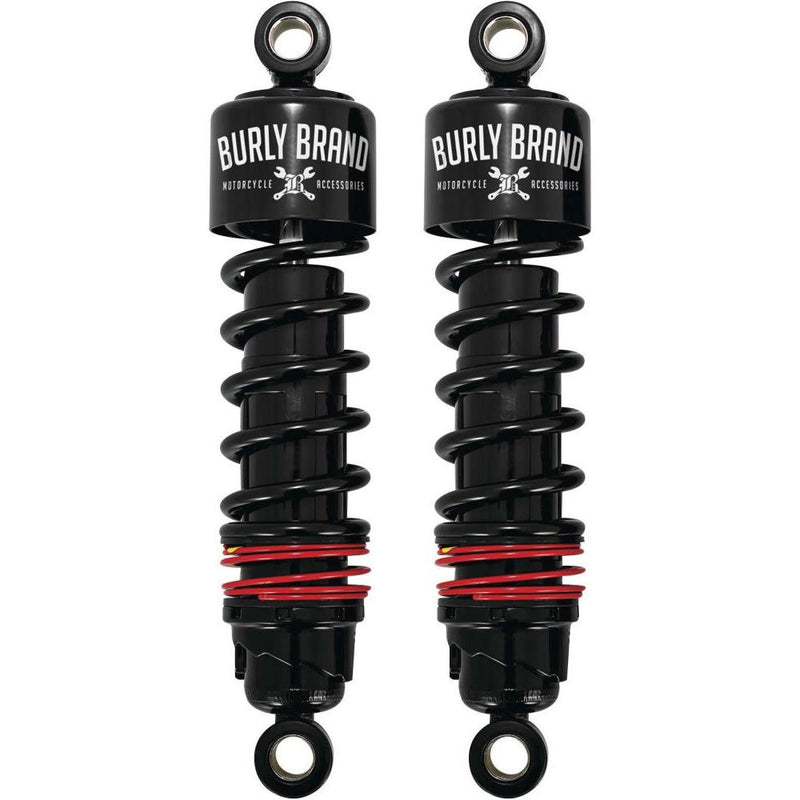 Load image into Gallery viewer, Burly Brand Slammer Plus 11.5" Shocks Black - B28-1204B