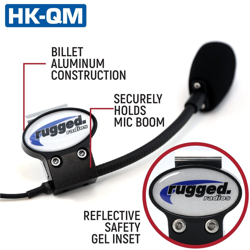Load image into Gallery viewer, Rugged Radios Quick Mount for Helmet Kit Wiring Installation HK-QM