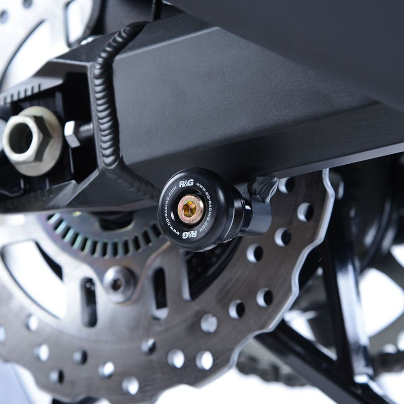 Load image into Gallery viewer, R&G Racing Black Cotton Reels For 2017-2024 Kawasaki Z900 ZR900