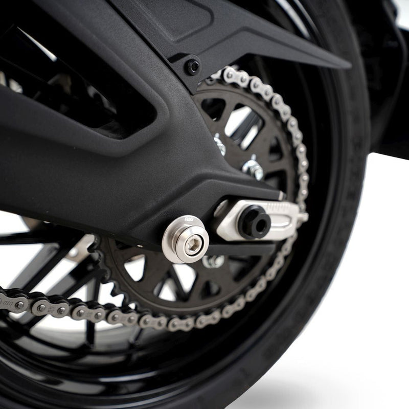 Load image into Gallery viewer, R&G Racing Silver M10 Elevation Paddock Stand Pins For 2013-2017 CFMoto 650i