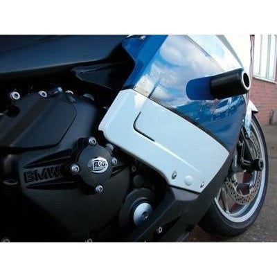 Load image into Gallery viewer, R&G Racing Black Classic Style Crash Protectors For 2005-2008 BMW K1200S