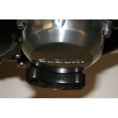Load image into Gallery viewer, R&G Racing Black Engine Case Sliders LHS For 2001?2008 Honda CBR400 Tri Arm