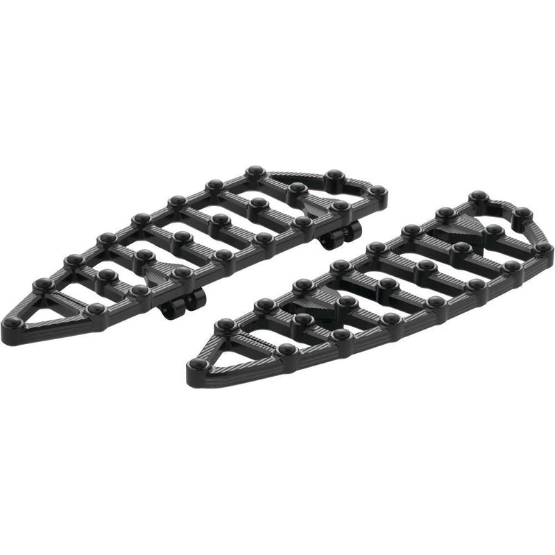 Load image into Gallery viewer, Arlen Ness MX Black Driver Floorboards 410-007
