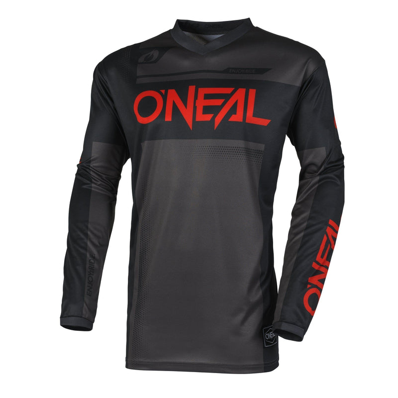 Load image into Gallery viewer, Motocross Jersey 242 O'Neal Element Racewear Black / Grey / Red Motocross Jersey