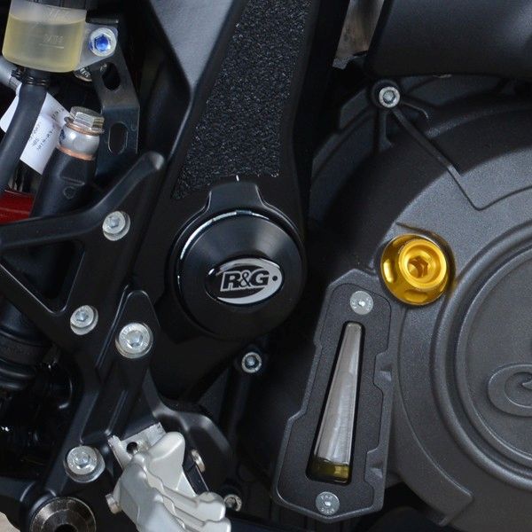 Load image into Gallery viewer, R&G Racing Black Frame Plug For 2019-2024 Indian Motorcycles FTR1200