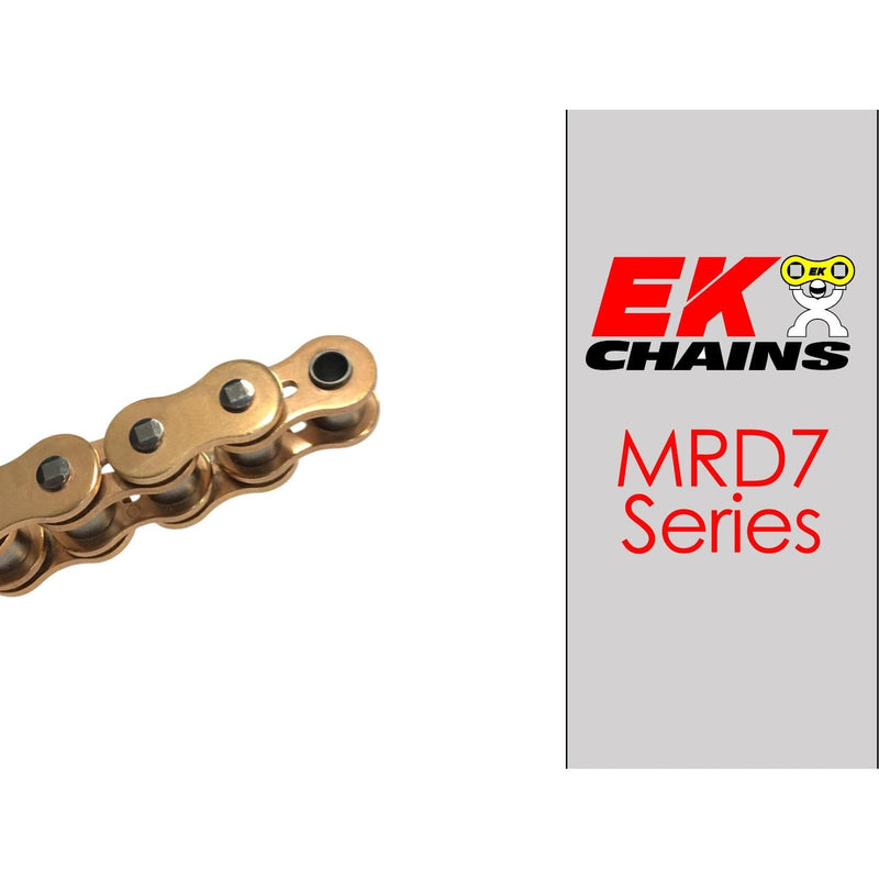 Load image into Gallery viewer, EK 520-MRD7 MX Drive Chain - 120 Links (Specify Color) Clip Master Link