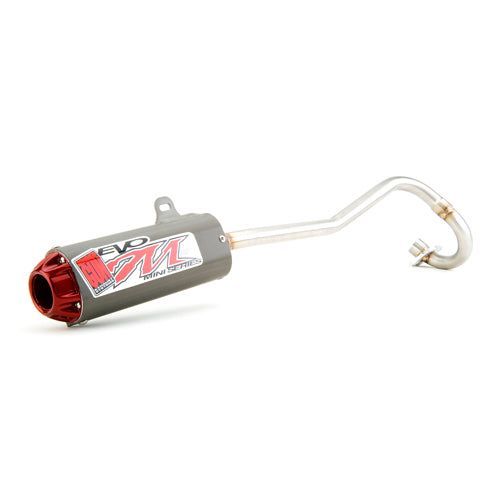 Load image into Gallery viewer, Big Gun EVO Mini Stainless Steel Full Exhaust System With Red End Tip 10-1713