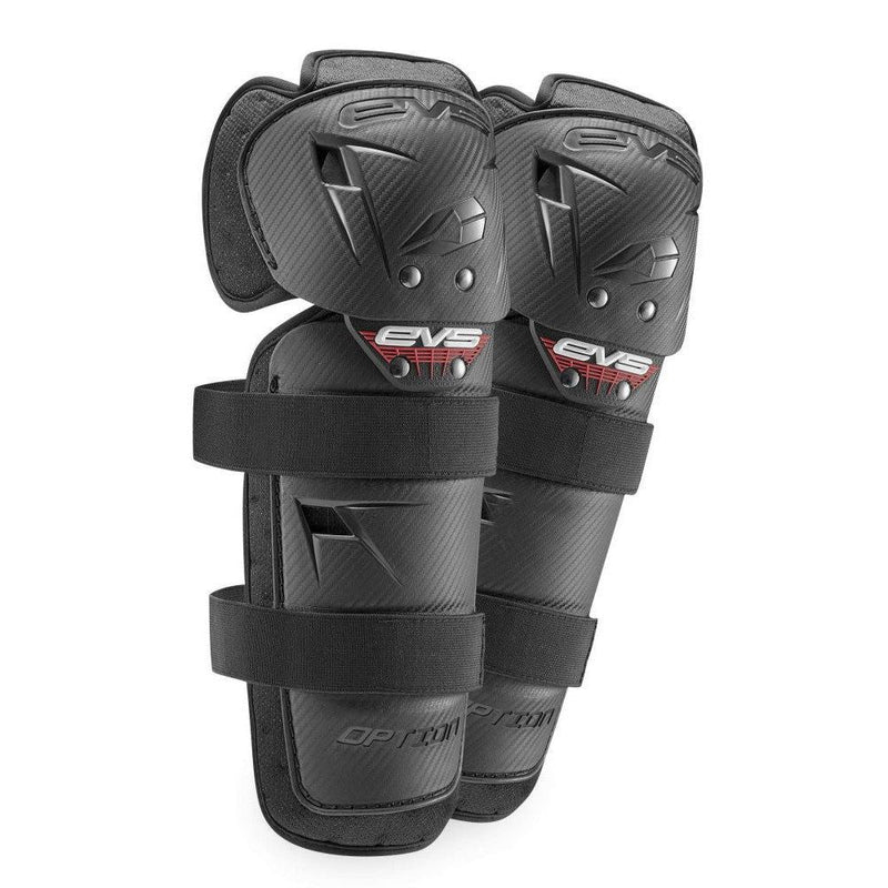Load image into Gallery viewer, EVS Youth Option Knee/Shin Guards Black - OPTK16-BK-Y