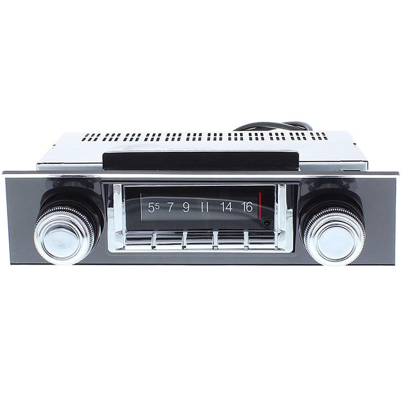 Load image into Gallery viewer, Custom Autosound 1967-68 Camaro 740 Premium Bluetooth Classic Car Stereo with Black Bezel