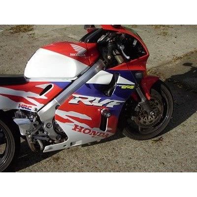 Load image into Gallery viewer, R&G Racing White Classic Style Crash Protectors For 1994?1996 Honda CB250 Hornet