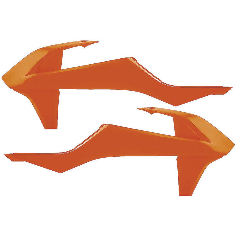 Load image into Gallery viewer, Acerbis 16 Orange Radiator Shrouds for KTM - 2421085226