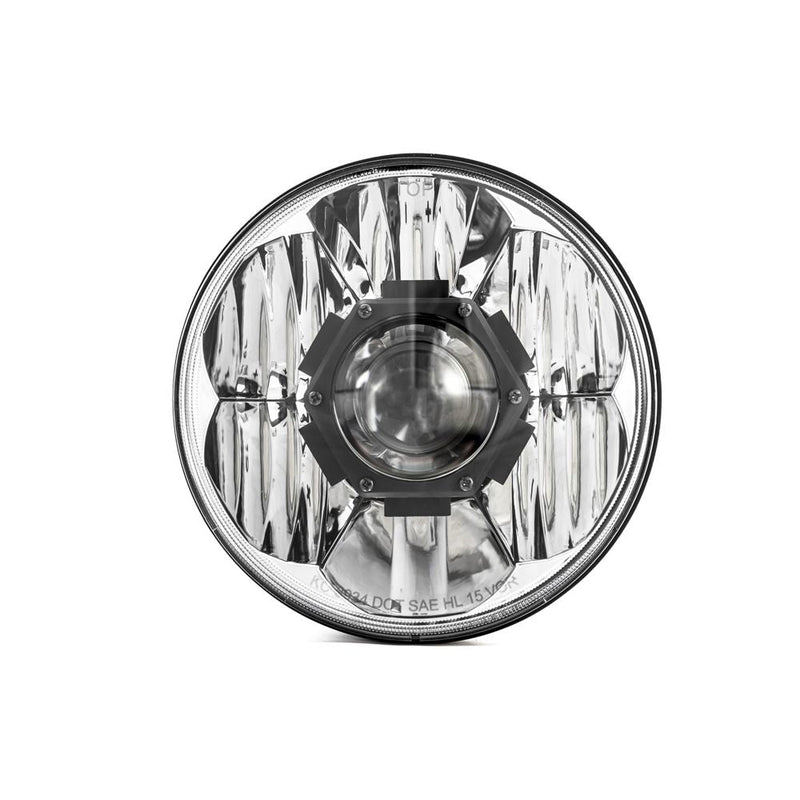 Load image into Gallery viewer, KC HiLiTES 7" Gravity LED Pro DOT Headlight - Driving Beam - Single - Universal / 07-18 Jeep JK