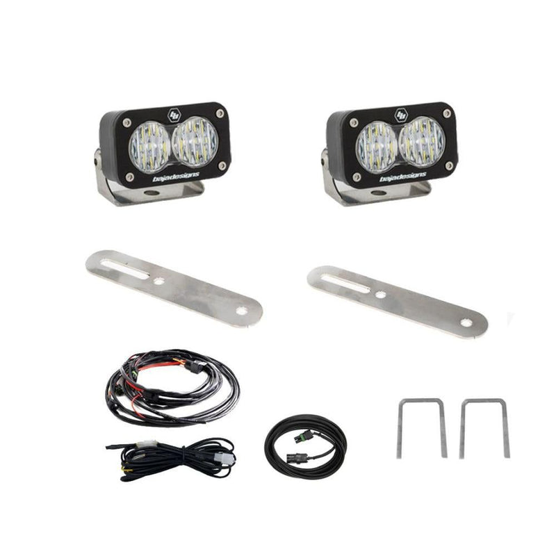 Load image into Gallery viewer, Baja Designs Reverse Light Kit Pair Dual S2 Sport Series Wide Cornering Pattern Clear Lens 448082