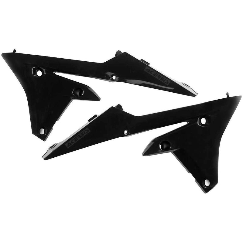 Load image into Gallery viewer, Acerbis Black-Lower Radiator Shrouds for Yamaha - 2374150001