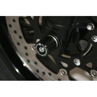 Load image into Gallery viewer, R&G Racing Black Fork Protectors For 2008-2009 Suzuki Bandit 1250S GSF1250S GT Faired