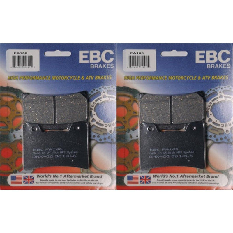 Load image into Gallery viewer, EBC Brake Pad Front Kit FA160 for Yamaha FZR 1000 Ex-Up 1990-1991