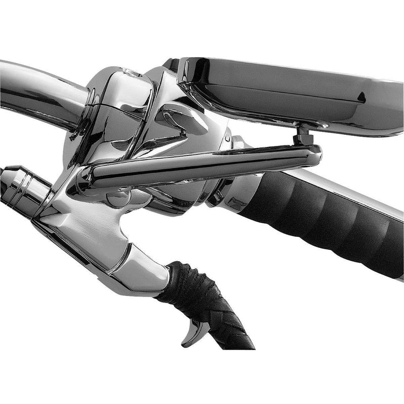 Load image into Gallery viewer, Harley FXDC Custom 2007-2009Handlebar Control Dress Up Kit Chrome by Kuryakyn