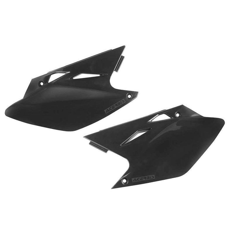 Load image into Gallery viewer, Acerbis Black Side Number Plate for Kawasaki - 2043420001