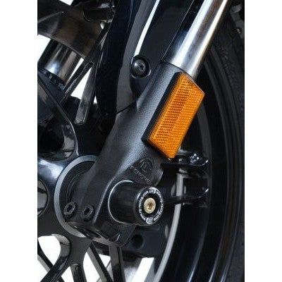 Load image into Gallery viewer, R&G Racing Black Fork Protectors For 2024-2025 EBR 1190RX FP0161BK