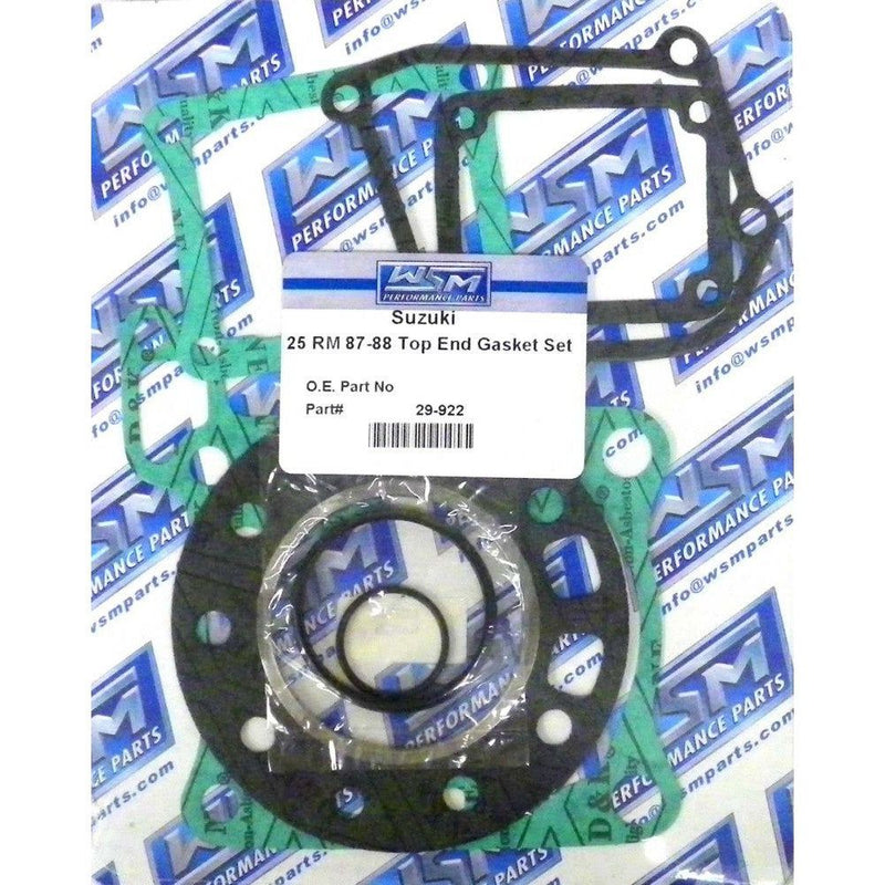 Load image into Gallery viewer, WSM Top End Gasket Kit For Suzuki 125 RM 87-88 29-922