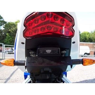 Load image into Gallery viewer, R&G Racing Black Tail Tidy License Plate Holder For 2004-2005 Suzuki GSXR600