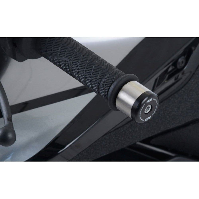 Load image into Gallery viewer, R&G Racing Black Bar End Sliders For 2007-2008 KTM 690 Supermoto