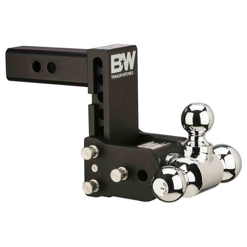 Load image into Gallery viewer, Tow & Stow Tri-Ball Ball Mount, 5" Drop, 1-7/8", 2" & 2-5/16" Hitch Balls, fits 2" Receiver Hitch