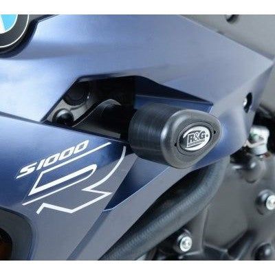 Load image into Gallery viewer, R&G Racing Black Aero Style Crash Protectors For 2014-2015 BMW S1000R CP0366BL
