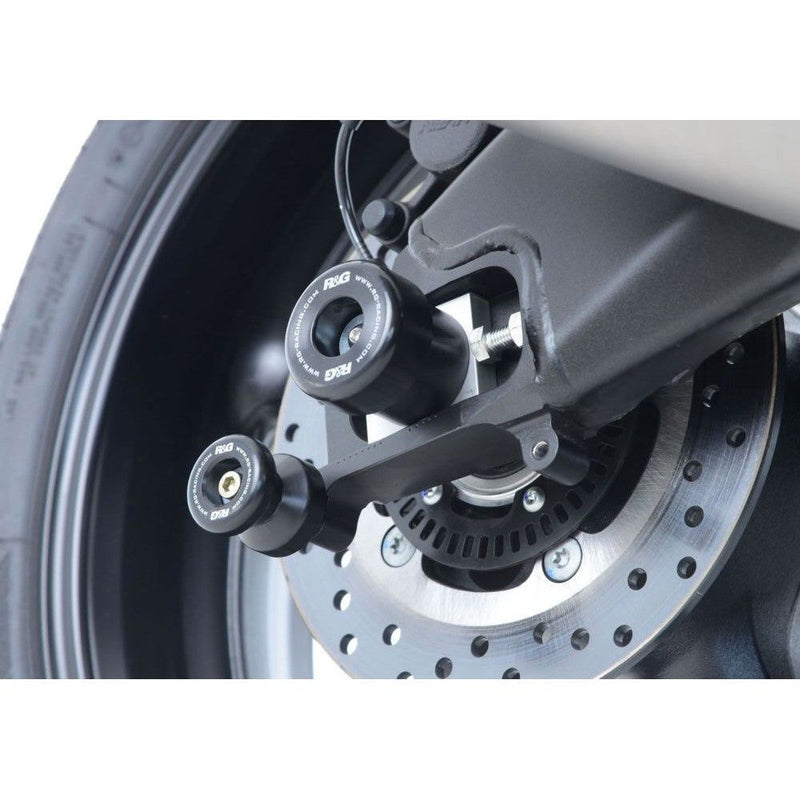 Load image into Gallery viewer, R&G Racing Black Cotton Reels For 2008-2013 Aprilia Mana 850