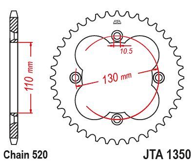 Load image into Gallery viewer, JT Sprockets Rear Racelite Aluminum Race Sprocket Black 39 Tooth 39T 520 Chain