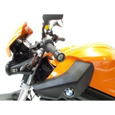 Load image into Gallery viewer, R&G Racing Black Bar End Sliders For 2009-2010 BMW F800R BE0049BK