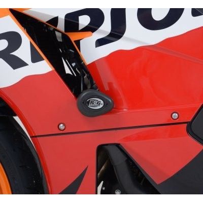 Load image into Gallery viewer, R&G Racing Black Aero Style Crash Protection Bobbins For 2013-2016 Honda CBR600RR