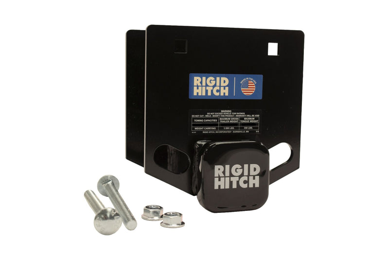 Load image into Gallery viewer, Rigid Hitch Class III RV Bumper Mount Trailer Hitch, 3500 lbs Weight Capacity, Steel Construction, for 4" x 4" Bumpers - Made in USA