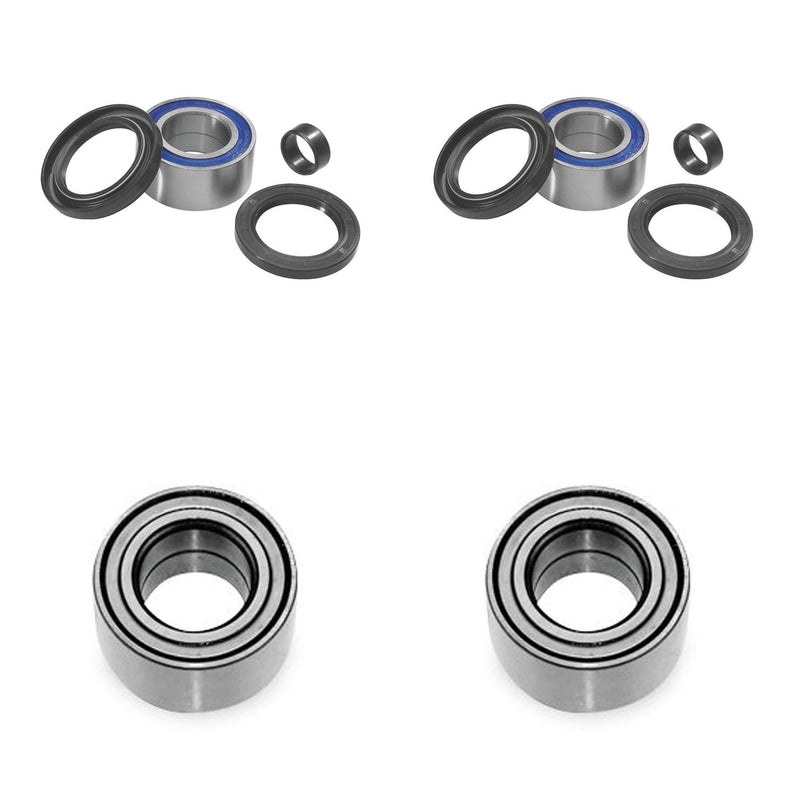 Load image into Gallery viewer, Front & Rear Wheel Bearing Kits for Kawasaki KVF650 I Brute force 2006-2013