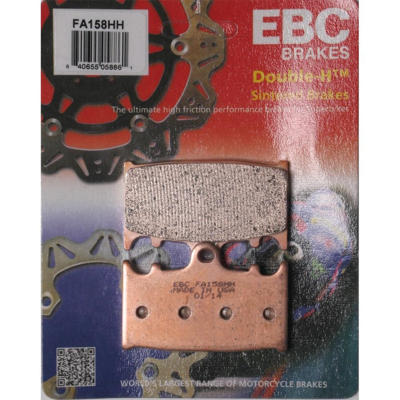 Load image into Gallery viewer, EBC 1 Pair HH Sintered Superbike Brake Pads MPN FA158HH
